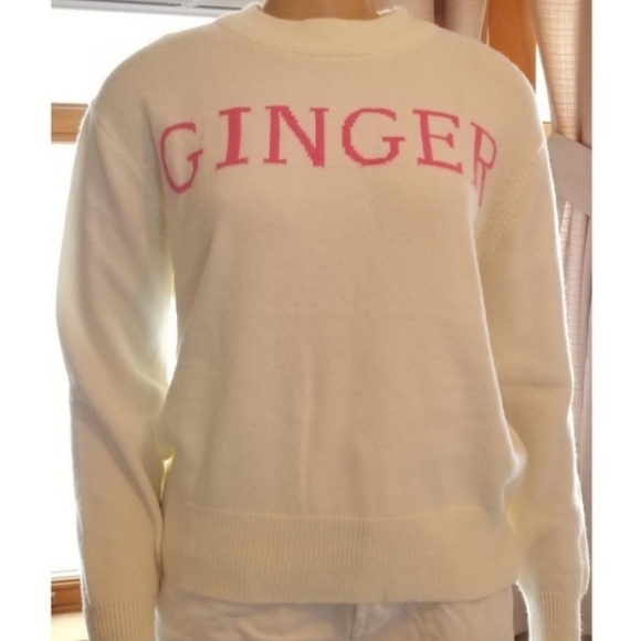 POOF Cream Ginger Sweater, S, NWT - Picture 4 of 4